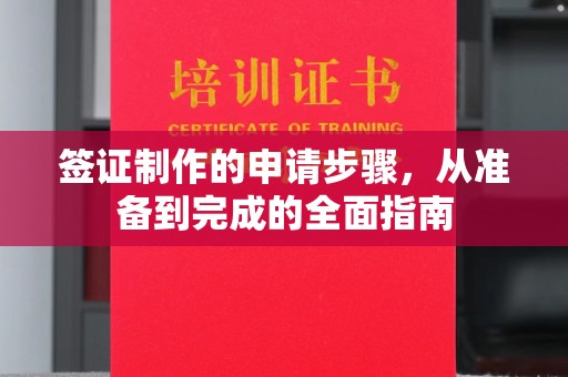 博湖签证制作的申请步骤，从准备到完成的全面指南